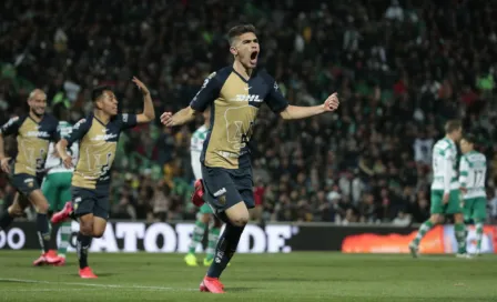 Pumas rescató empate ante Santos pero dejó ir el liderato