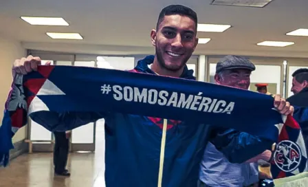 Sebastián Cáceres a su llegada: 'Viñas me dijo que América es de otro mundo'