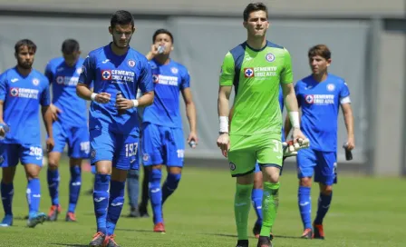 Cruz Azul Sub 20 fue goleado por América a pesar de titularidad de Sebastián Jurado