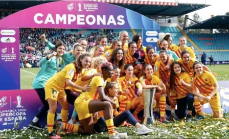 Barcelona femenil, nombrado campeón por cancelación de campeonato