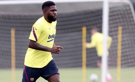 Samuel Umtiti, primer lesionado del Barcelona tras el confinamiento 