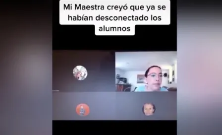 VIDEO: Maestra olvida apagar micrófono e insulta a sus alumnos en clase en línea