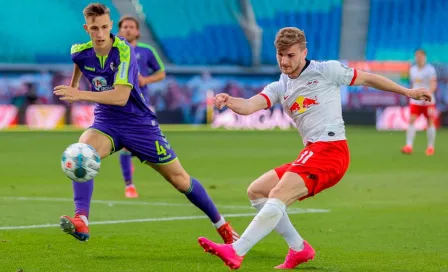 RB Leipzig rescató el empate ante Friburgo en la reanudación de Bundesliga 