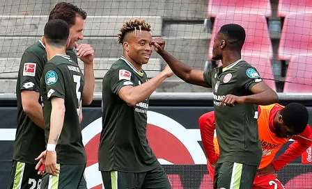 Mainz remontó desventaja de dos goles y empató al Colonia