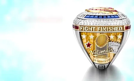 Washington Nationals reveló diseño de su anillo de la Serie Mundial 2019