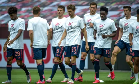 Bundesliga: Bayern Múnich utilizó playeras en contra del racismo 