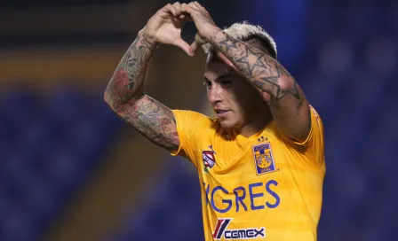 Tigres presumió nuevo tatuaje de Eduardo Vargas