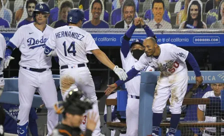 MLB: Dodgers inició campaña con triunfo sobre los Giants de la mano de Kike Hernández