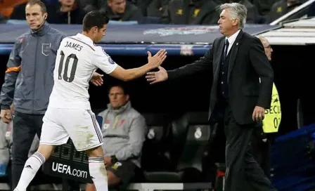 James sobre su arribo al Everton: 'Ancelotti fue una de las razones para venir aquí'