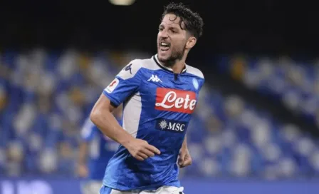 Napoli: Dries Mertens, a punto de sufrir un accidente durante un aterrizaje