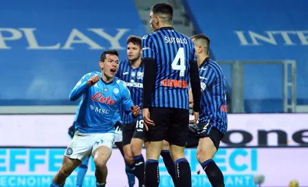 Chucky Lozano: Hizo gol en la Vuelta de Semis de Coppa Italia contra Atalanta