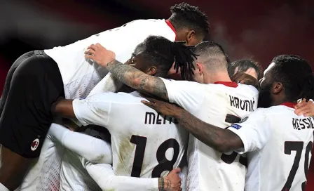 Europa League: Milan rescató empate vs el United y dejaron todo para la Vuelta