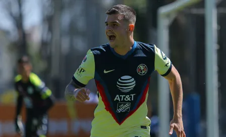 América: Nicolás Benedetti comenzó a entrenar con mayor intensidad