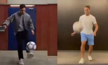 Chicharito Hernández y Lionel Messi se 'unieron' para hacer reto en Tik Tok