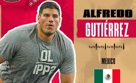 49ers: Mexicano Alfredo Gutiérrez formará parte de San Francisco