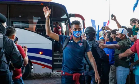 Cruz Azul: Afición realizó gran recibimiento a La Máquina en Torreón