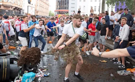 Disturbios en Wembley podrían 'tambalear' candidatura de Gran Bretaña para el Mundial 2030