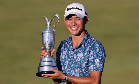 Collin Morikawa ganó el British Open en su debut en el torneo 