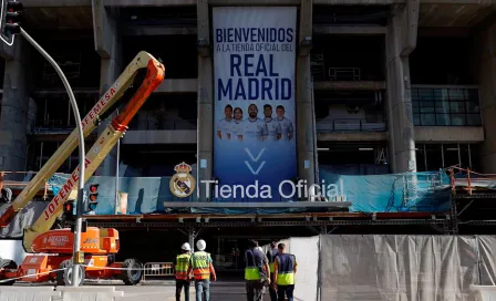 Real Madrid: Ladrones roban tienda oficial del Santiago Bernabéu