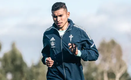 Orbelín Pineda: Realizó su primer entrenamiento con el Celta de Vigo