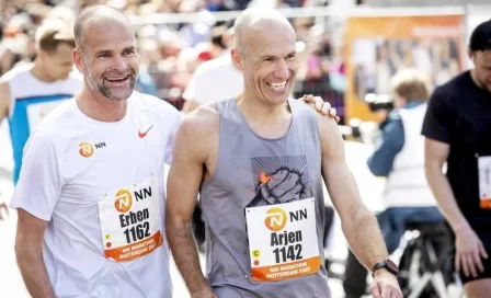 Arjen Robben: Corrió el maratón de Rotterdam tras retirarse del futbol profesional