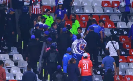 Cruz Azul-Chivas: Liga MX confirma tres detenciones por conato de bronca en el Azteca