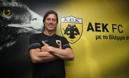 Matías Almeyda: Fue presentado como nuevo entrenador del AEK de Atenas de Grecia