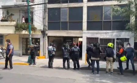 CDMX: Reportan homicidio triple en despacho jurídico de la colonia Roma