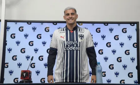 Rayados: Germán Berterame tuvo su primer entrenamiento con el equipo