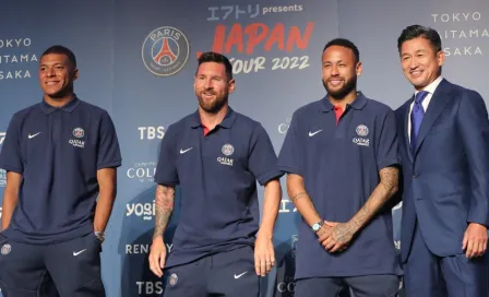 Messi, Neymar y Mbappé se reunieron con el futbolista más longevo del mundo en Japón