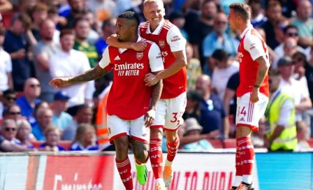 Premier League: Con doblete de Gabriel Jesús, el Arsenal aplastó al Leicester