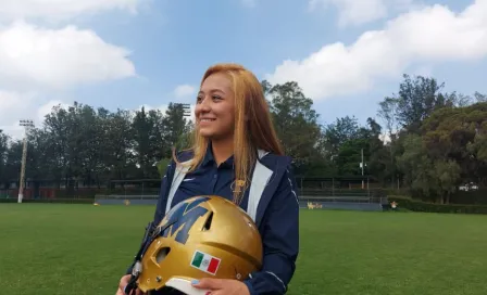 Andrea Martínez, lista para hacer historia y ser la primera mujer en pertenecer a la ONEFA