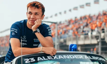 Alex Albon, piloto de Williams Racing, reapareció tras cirugía: 'Quiero estar listo para Singapur'