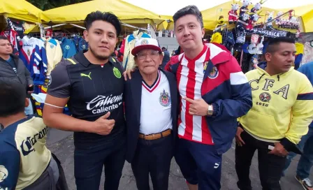 Chivas: Abuelito de 90 años verá por primera vez al Rebaño en un estadio