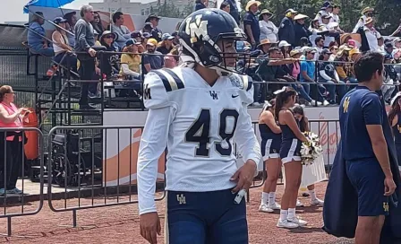 Andrea Martínez, con paso perfecto como pateadora de Pumas CU en victoria vs Leones de Anáhuac