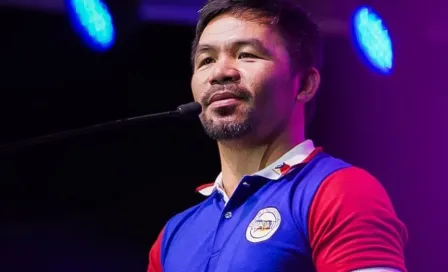 Manny Pacquiao ‘encontró’ su nueva vocación; anotó de tres puntos en partido de basquetbol