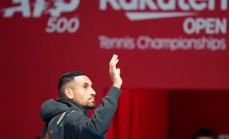 Nick Kyrgios: Se retiró del Abierto de Japón por lesión de rodilla