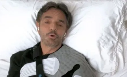 Eugenio Derbez avanza en su recuperación y publicó su primera foto