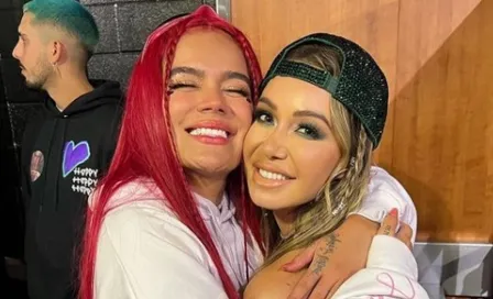 Karol G fue tocada en parte íntima por la Chiquis Rivera