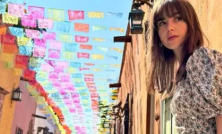 Lily Collins 'enamoró' a las calles de San Miguel de Allende en su visita a México