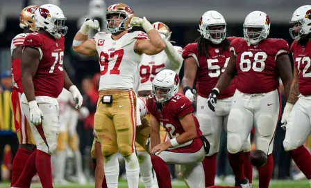 Nick Bosa tras 'paliza' de 49ers a Cardinals en el Azteca: 'El apoyo fue sensacional'