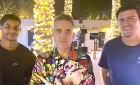 Qatar 2022: Robbie Williams dio un concierto privado para la Selección de Inglaterra 