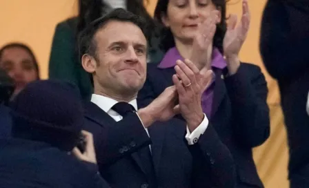 Qatar 2022: Emmanuel Macron, presidente de Francia, felicitó a Marruecos en sus vestidores