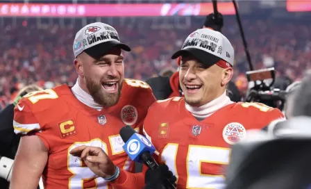 Mahomes y Kelce, la segunda pareja con más TD's en la historia de los Playoffs