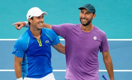 Santiago González, tenista mexicano, se coronó en dobles en el Abierto de Miami