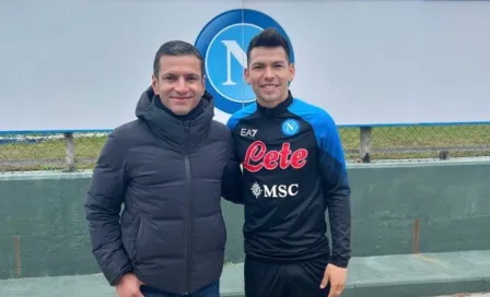 Jaime Lozano visita al Chucky y al Napoli para seguir con su preparación