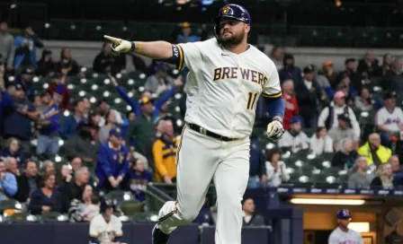 Rowdy Tellez: Mexicano se voló la cerca en victoria de Brewers sobre Mets