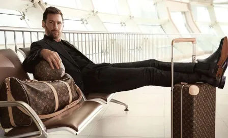 Messi se pone fino y hace comercial de Louis Vuitton ¡Qué elegancia!