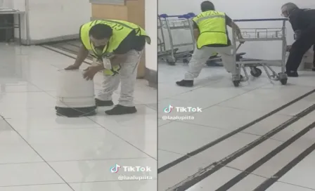 Rata provoca pánico en el Aeropuerto de la Ciudad de México