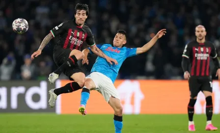 Chucky Lozano sobre eliminación del Napoli: 'Perdimos por un error' 